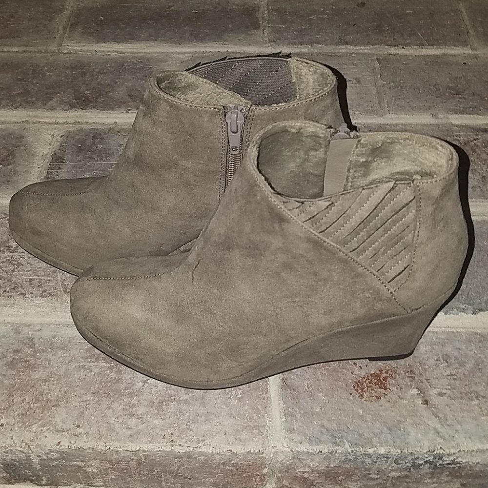 Rampage wedge booties